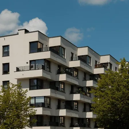 Cozy In Japandi Style With Parking Modlinska Zeran, Apartman *