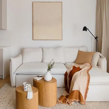 Daire Cozy In Japandi Style With Parking Modlinska Zeran, *