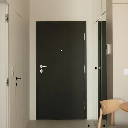 Cozy In Japandi Style With Parking Modlinska Zeran, Appartement