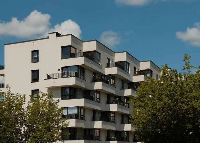 Cozy In Japandi Style With Parking Modlinska Zeran, דירה *