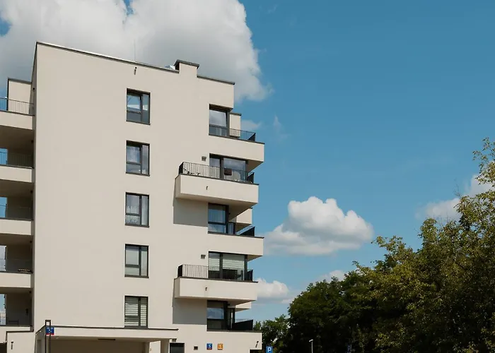 Apartman Cozy In Japandi Style With Parking Modlinska Zeran, Varsó