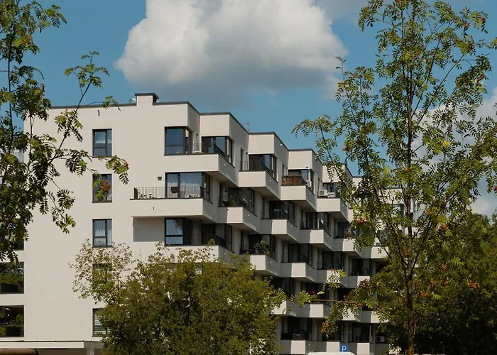 Cozy In Japandi Style With Parking Modlinska Zeran, ורשה