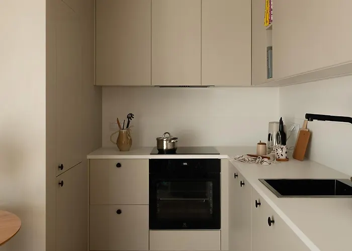 Cozy In Japandi Style With Parking Modlinska Zeran,