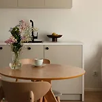 Cozy In Japandi Style With Parking Modlinska Zeran, Apartment